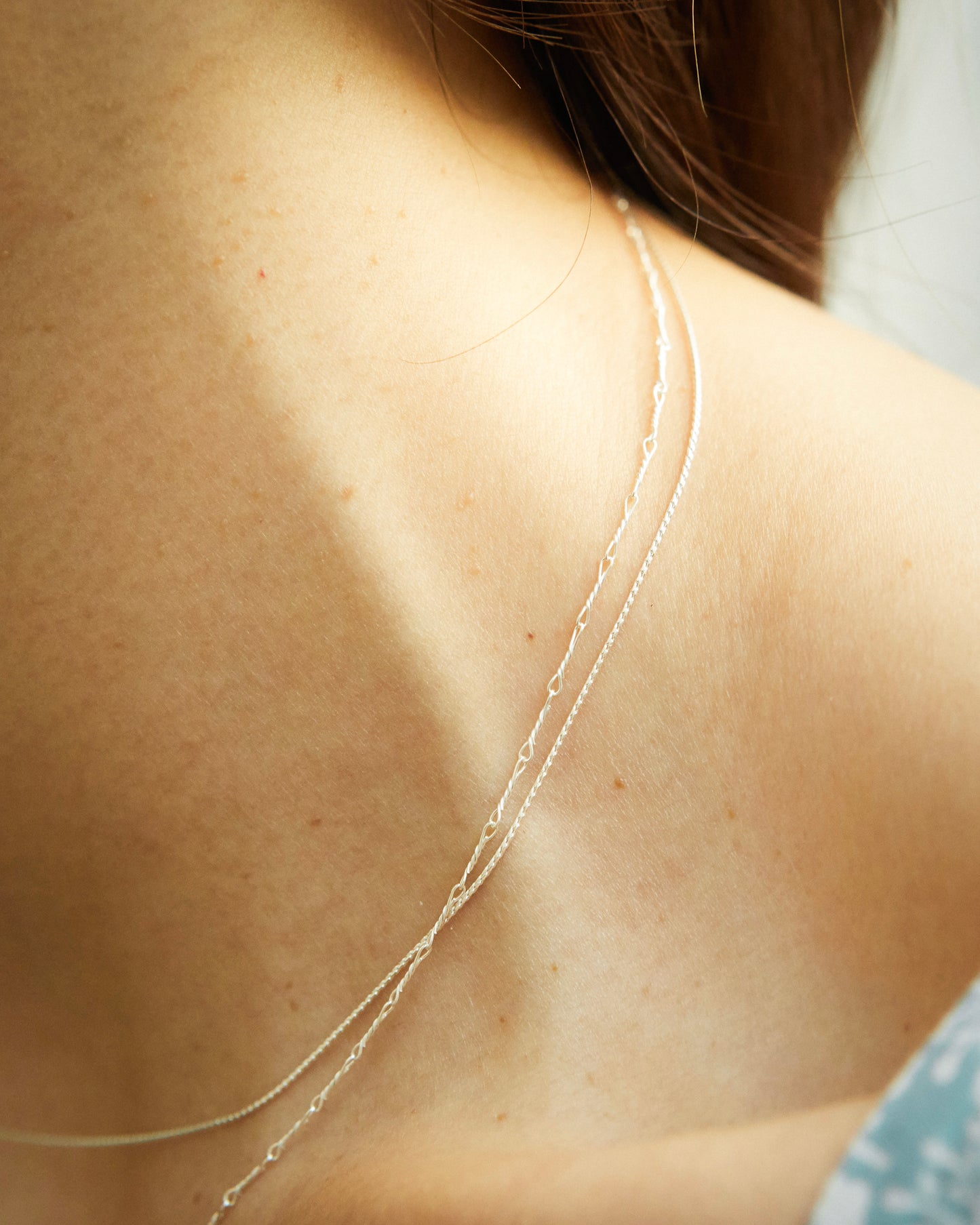 N346 - woven drop chain *in stock