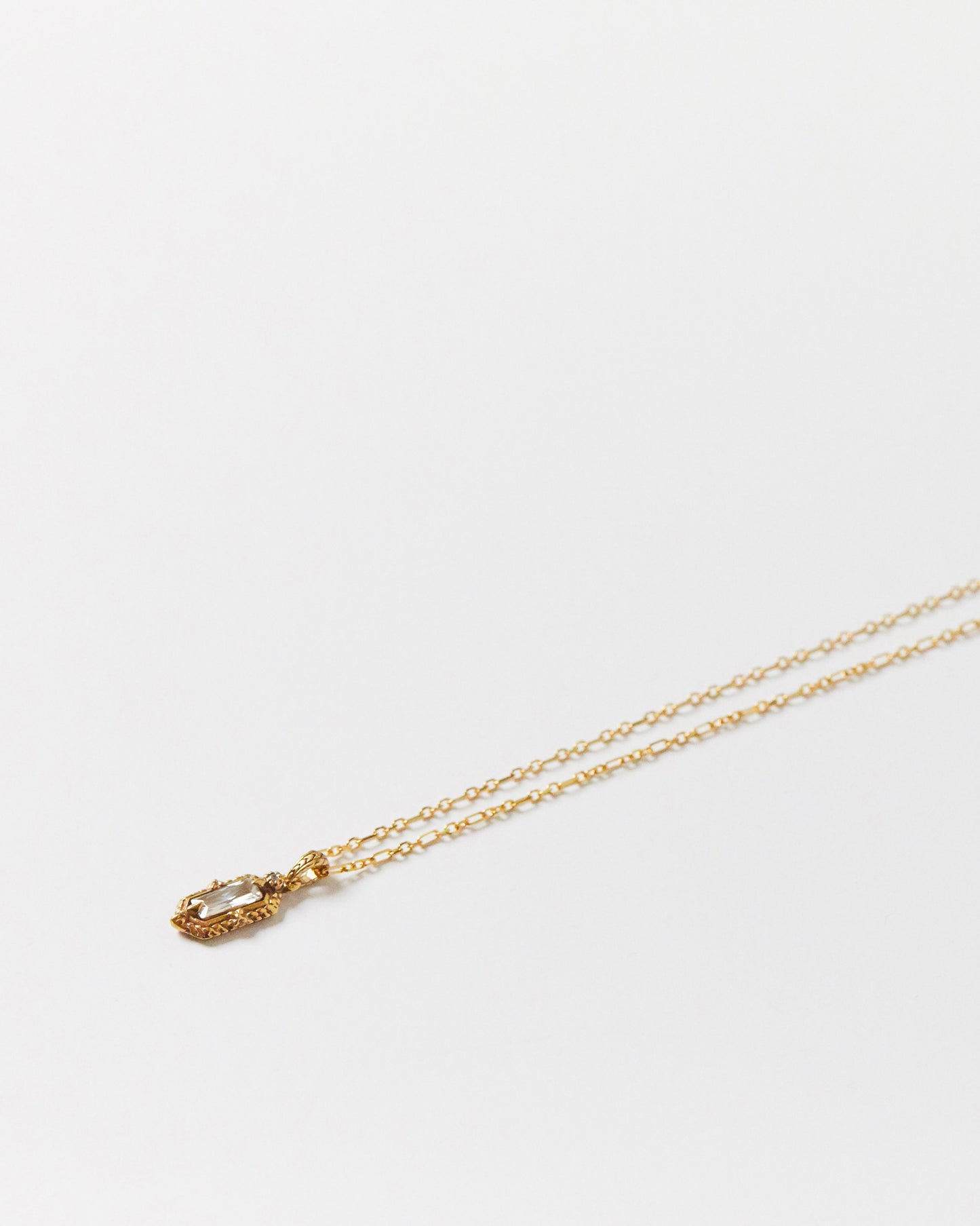 N349 - geometric grace pendant