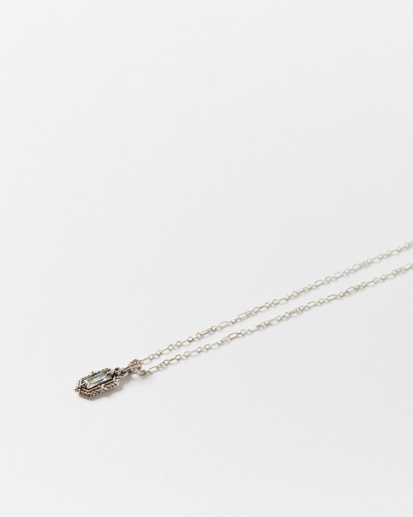 N349 - geometric grace pendant