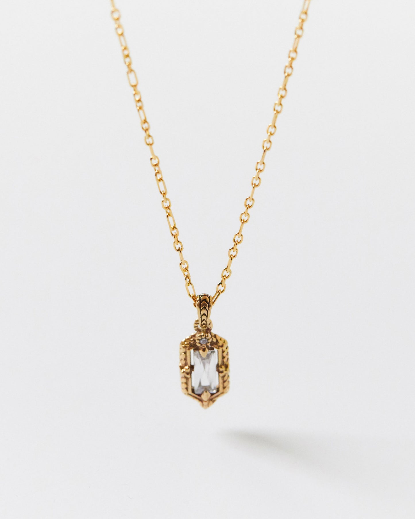 N349 - geometric grace pendant