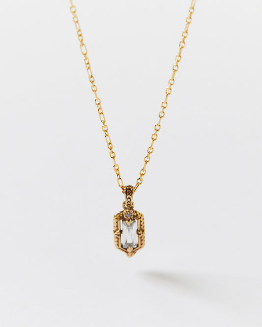 N349 - geometric grace pendant