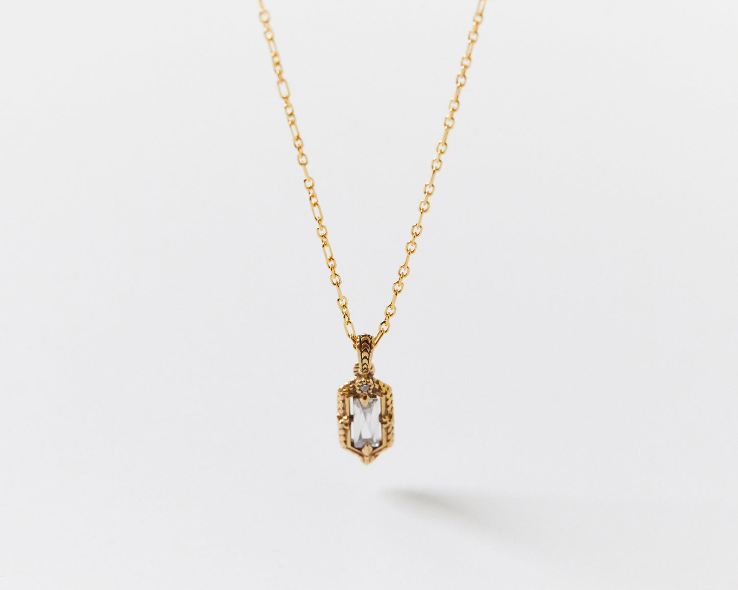 N349 - geometric grace pendant