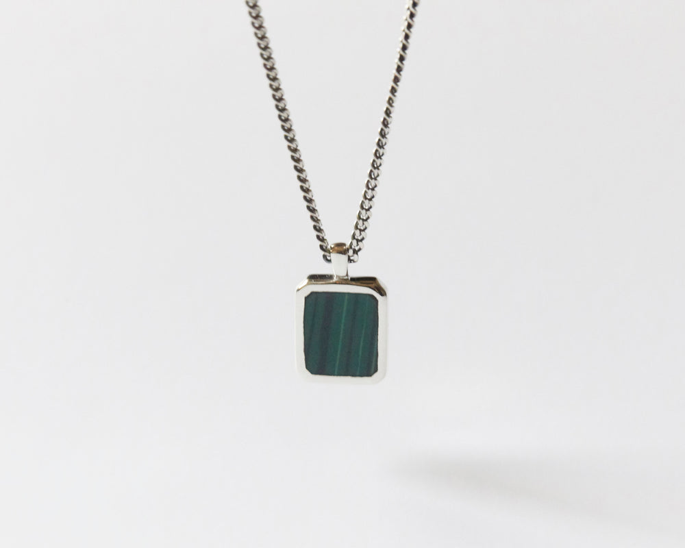 N377 - midnight forest malachite