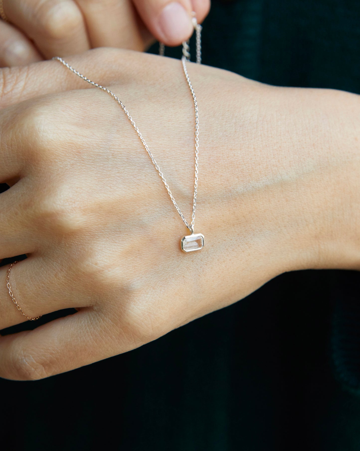 N390 - tiny vision necklace *in stock