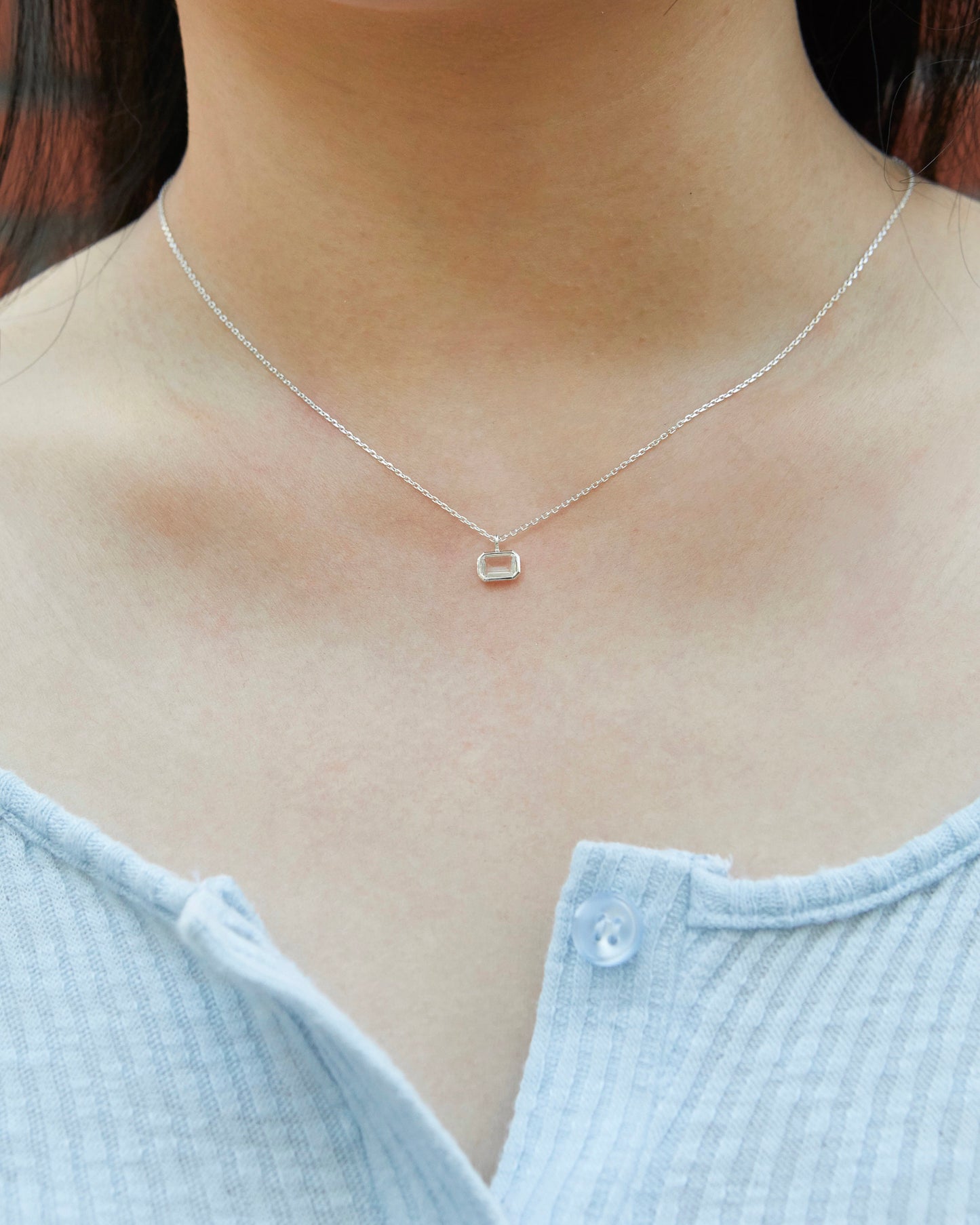 N390 - tiny vision necklace *in stock