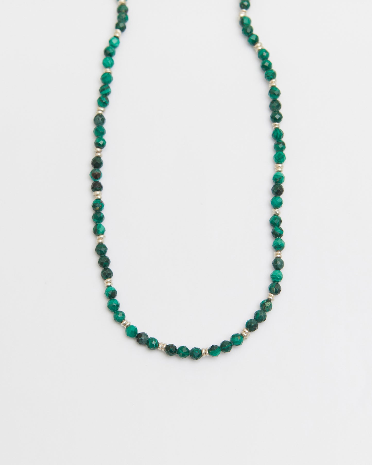 N395 - evergreen beaded strand