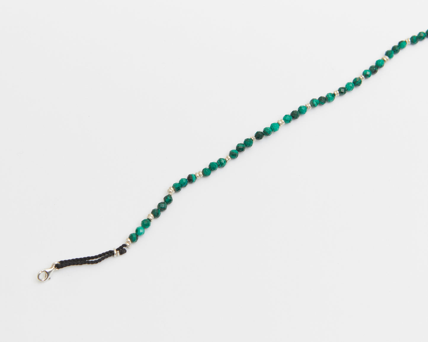 N395 - evergreen beaded strand